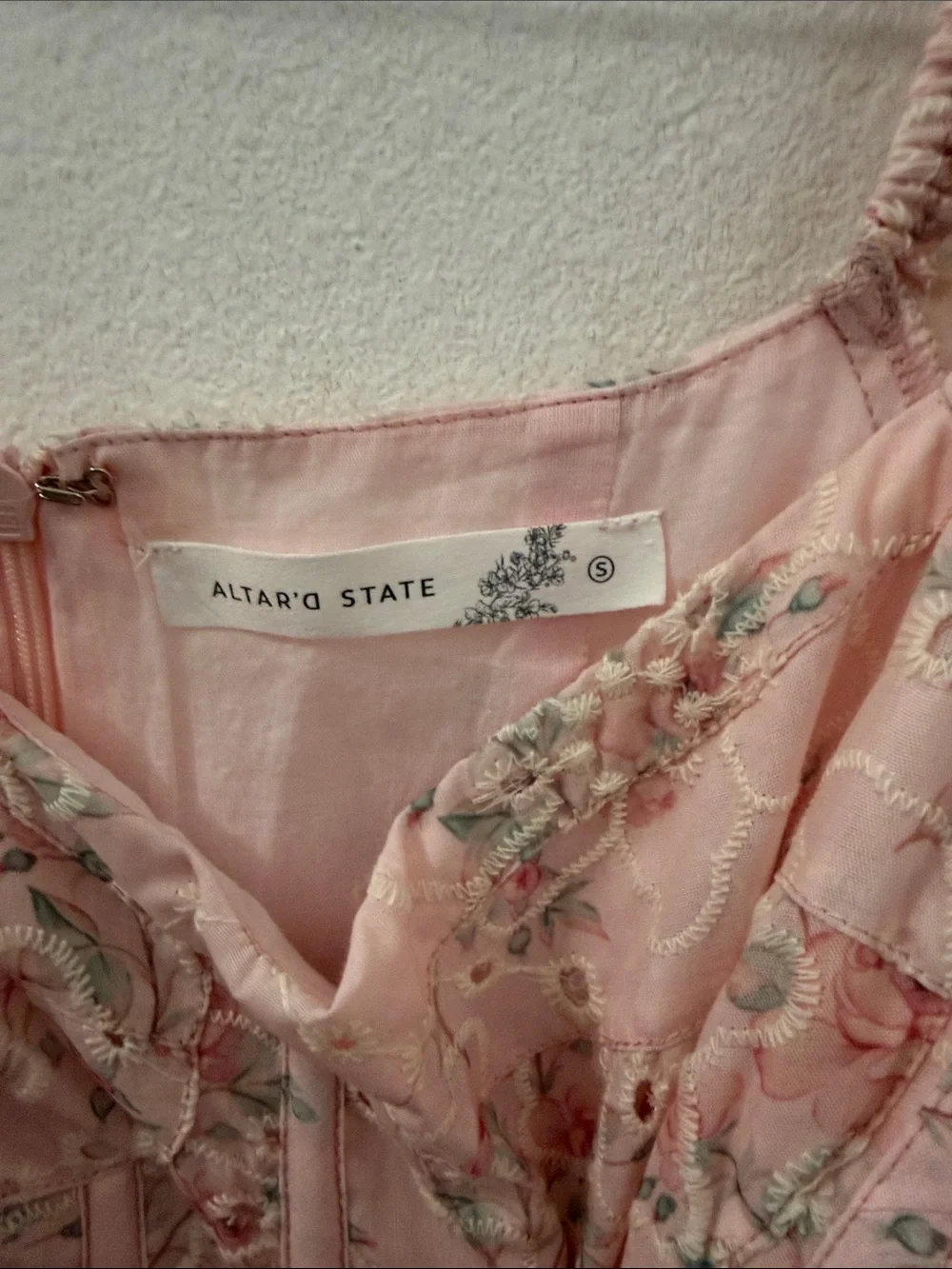 Altar’d State Size Small floral dress - Picture 3 of 4